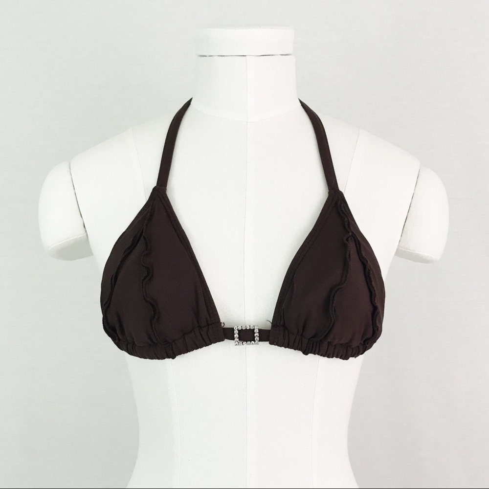 NWOT GUESS Triangle Bikini Top | Size XS